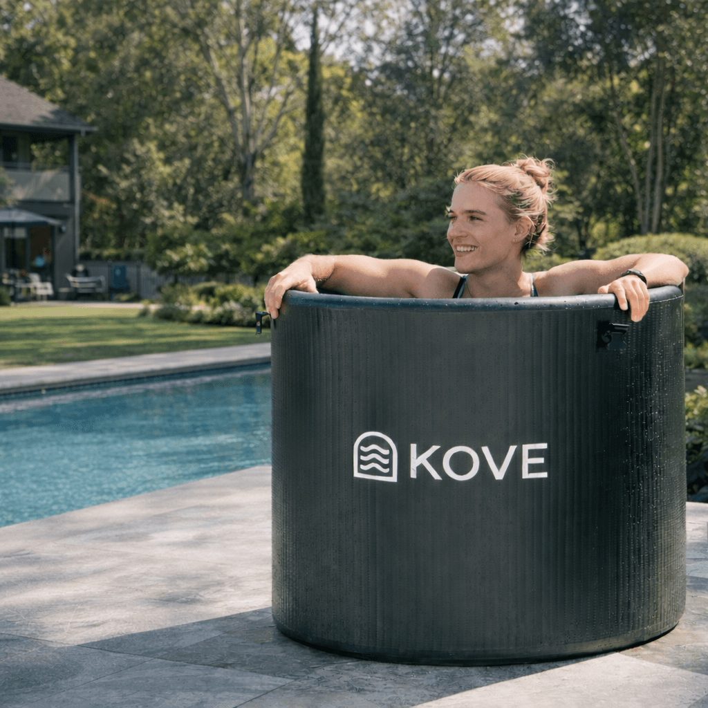 KOVE Core Ice Bath – Premium Upright Cold Plunge - Full Body Immersions - 450L (Chiller Compatible)