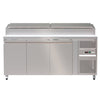 403L Prep Fridge, Ideal for Busy Kitchen Environments. Versatile Interior Layout for Efficient Ingredient Organisation. Front Image.