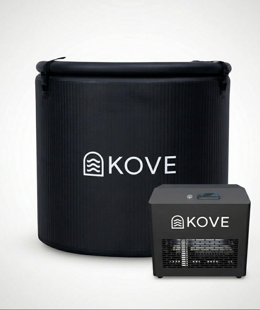 KOVE Core Ice Bath – Premium Upright Cold Plunge - Full Body Immersions - 450L (Chiller Compatible)