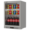 Borrelli 130 Litre Stainless Steel Bar Fridge
