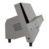 Optimize Your Dough Preparation with the Commercial 18" Horizontal Dough Roller. This specialized dough roller is designed for commercial bakeries, providing precision and efficiency in dough processing. Side_view.