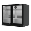 Borrelli 2 Door Commercial Bar Fridge with Hinged Doors 210ltr