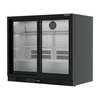 Borrelli Undercounter 2 Door Commercial Bar Fridge with Sliding Doors 210 Ltr