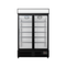 Commercial Upright Display Freezer With 2 Hinged Doors 1012L