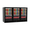 Borrelli Undercounter 3-Door Commercial Bar Fridge with Hinged Doors 320 Ltr