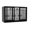 Borrelli 3 Door Commercial Bar Fridge with Sliding Doors 320 Ltr