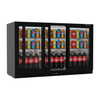 Borrelli 3 Door Commercial Bar Fridge with Sliding Doors 320 Ltr