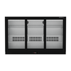 Borrelli 3 Door Commercial Bar Fridge with Sliding Doors 320 Ltr