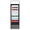 Elevate your Commercial Space with our 360-Litre Display Fridge, featuring a Single Door for Optimal Efficiency. Full -front-doors -closed.