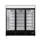 Commercial Upright Display Freezer With 3 Hinged Doors 1560L-Clearance