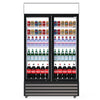 Experience Superior Cooling with our 688-Litre Display Fridge, equipped with Hinged Doors for Commercial Use. Front view-full.