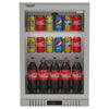 Commercial Stainless Steel Bar Fridge With Hinged Door 133L