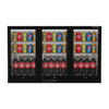 Commercial Bar Fridge With 3 Hinged Doors 324L