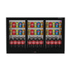 Commercial Undercounter Bar Fridge With 3 Sliding Doors 293L