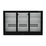 Commercial Bar Fridge With 3 Sliding Doors 324L