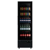 Commercial Upright Bar Fridge With Hinged Glass Door 299L