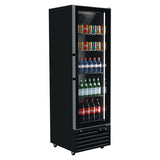 Commercial Upright Bar Fridge With Hinged Glass Door 299L