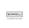 17L Stainless Steel Stock Pot, Essential for Cooking in Commercial Kitchens. Robust Construction for Durability and Reliability. Borrelli Logo Image.