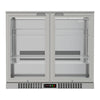 Borrelli 2 Door Commercial Bar Fridge - 210 Ltr Deluxe Fridge