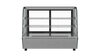 Convenient 160L Counter Top Refrigerated Food Display, Ideal for Cafes and Delis. Efficient Cooling System Maintains Food Freshness. Adjustable Shelves for Customised Product Display. Front Image.