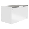 Borrelli Stainless Steel Lid Commercial Chest Freezer 650ltr