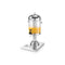 Refreshing 8L Single Juice Dispenser with Ice Chambers, Perfect for Serving Variety. Robust Construction for Durability and Reliability. Front Angle Image.