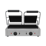 Borrelli Twin Contact Grill with Ribbed Top and Ribbed Bottom