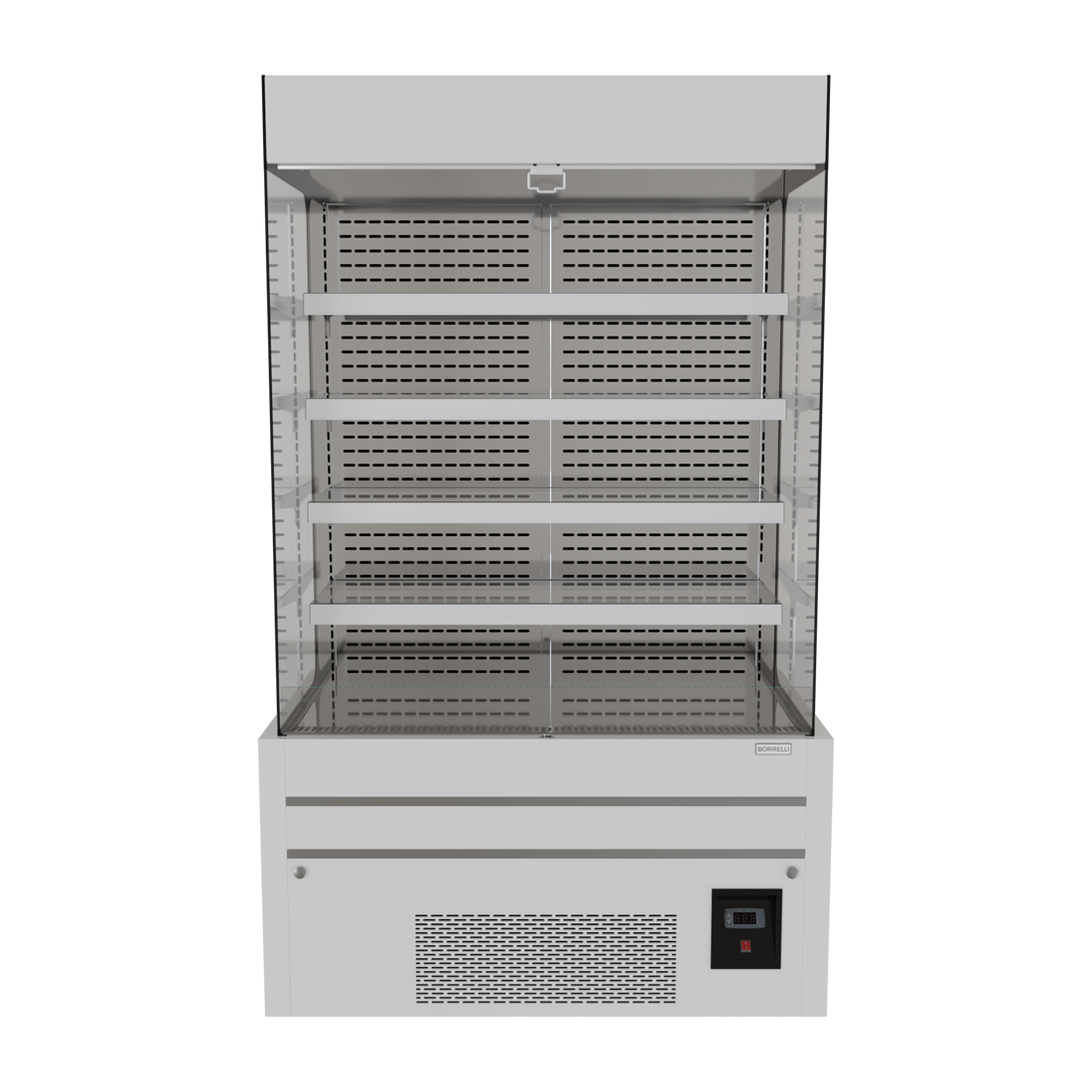 Floor stock - Borrelli 1800Ltr Commercial Floor Standing Open Deck Fridge