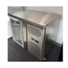 BorrelliStainless Steel Single Glass Door Counter Refrigerator - 115 Ltr