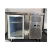 BorrelliStainless Steel Single Glass Door Counter Refrigerator - 115 Ltr