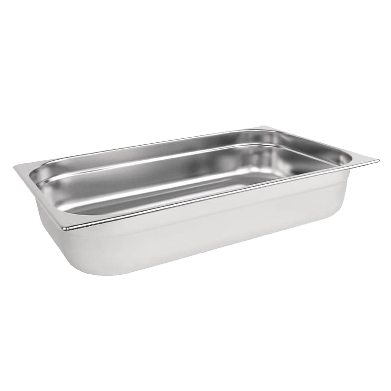 Experience Superior Food Storage with our Gastronorm Pan 1/1 - 100mm Deep, Complete with Lid.
