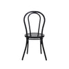 Our Stunning Tahlia Aluminium Chair Is Perfect For Any Dining Environment. This Is Offered In An Elegant Matt Black And Matt White. Back Image.