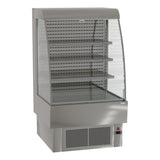 Borrelli 380Ltr Commercial Floor Standing Open Deck Refrigerated Display