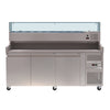 Borrelli Granite Prep Fridge 465L with VRX Servery - PZ3600