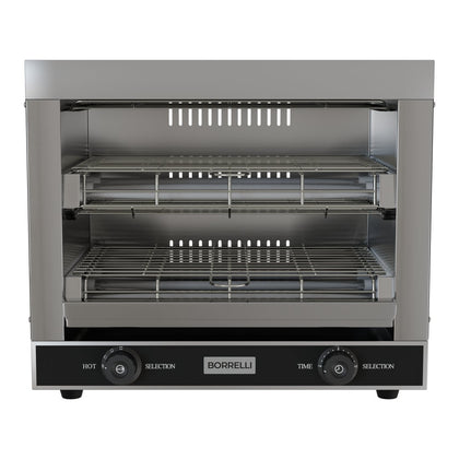 Borrelli Double Deck Quartz Toaster Grill
