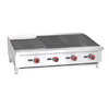 Borrelli 4 Burner Gas Countertop Chargrill Char broiler 1200mm Wide