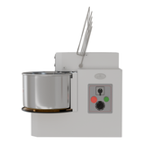 Borrelli Spiral Dough Mixer 25L - 16kg Kneading - Double Motion - Single Speed Tilting Head