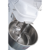 Elevate Your Dough Preparation with the Borrelli 66L Spiral Dough Mixer - Double Action Twin Speed. Designed for commercial bakeries, this spiral dough mixer offers efficiency and precision in kneading and mixing dough.Inside_bowl.