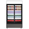 Commercial Display Fridge With 2 Sliding Glass Doors 525L