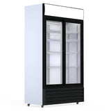 Commercial Display Fridge With 2 Sliding Glass Doors 525L