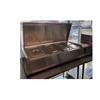 Borrelli VRX Servery 1200mm - Counter Top Prep Fridge with Stainless Steel Lid