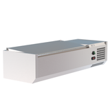 Borrelli VRX Servery 1200mm - Counter Top Prep Fridge with Stainless Steel Lid
