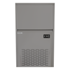  Efficient 80kg Ice Machine for Commercial Use - Compact and Durable Design, Perfect for Restaurants, Bars, and Cafesfront view.