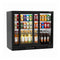 Commercial Bar Fridge With 2 Sliding Doors 207L