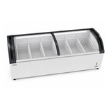 Commercial Glass Top Chest Freezer 545L