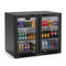 Commercial Bar Fridge With 2 Hinged Doors 207L