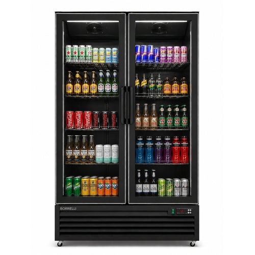 Borrelli upright commercial bar fridge, 758 litre