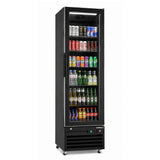 Commercial Upright Bar Fridge With Hinged Glass Door 299L