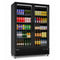 Commercial Upright Bar Fridge With 2 Hinged Glass Doors 675L