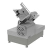 Durable 13-inch commercial meat slicer for countertops, perfect for delis and restaurants